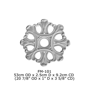Adornos de Poliuretano de Alta Densidad, Hermosos y Decorativos, para Techos de PU - Product Image 4