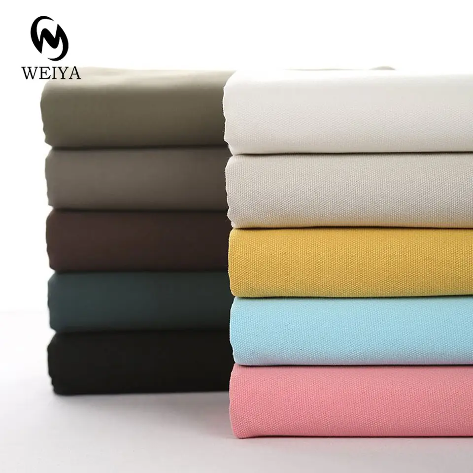 Low price customized colors 100% cotton panama canvas fabric
