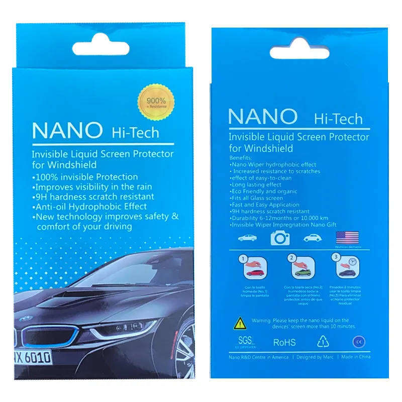 कार ग्लास रक्षक 9H नैनो तरल कार कोटिंग ग्लास सुपर हाइड्रोफोबिक और चमक विरोधी खरोंच