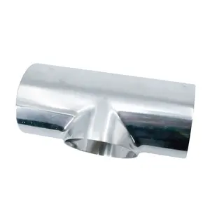 SS304 Stainless Steel Hygienic Equal Tee