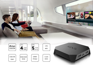 Amlogic S905w Reproductor Multimedia Amzon Internet Hybrid Set Top Boxop Bo 2G 16G Smart Tv Android Tv Box Mxq - Product Image 6