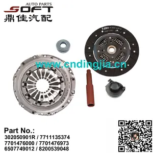 Kit frizione 302050901R/7711135374/7701476000/7701476973/6507749012/8200539048 Per Largus/Logan/Duster/ k4M/K4J