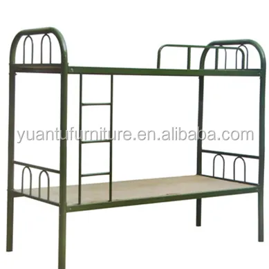 YM-03, Forte di scuola dormitorio letto a castello di metallo/metallo letto in ferro/due piani letto di metallo