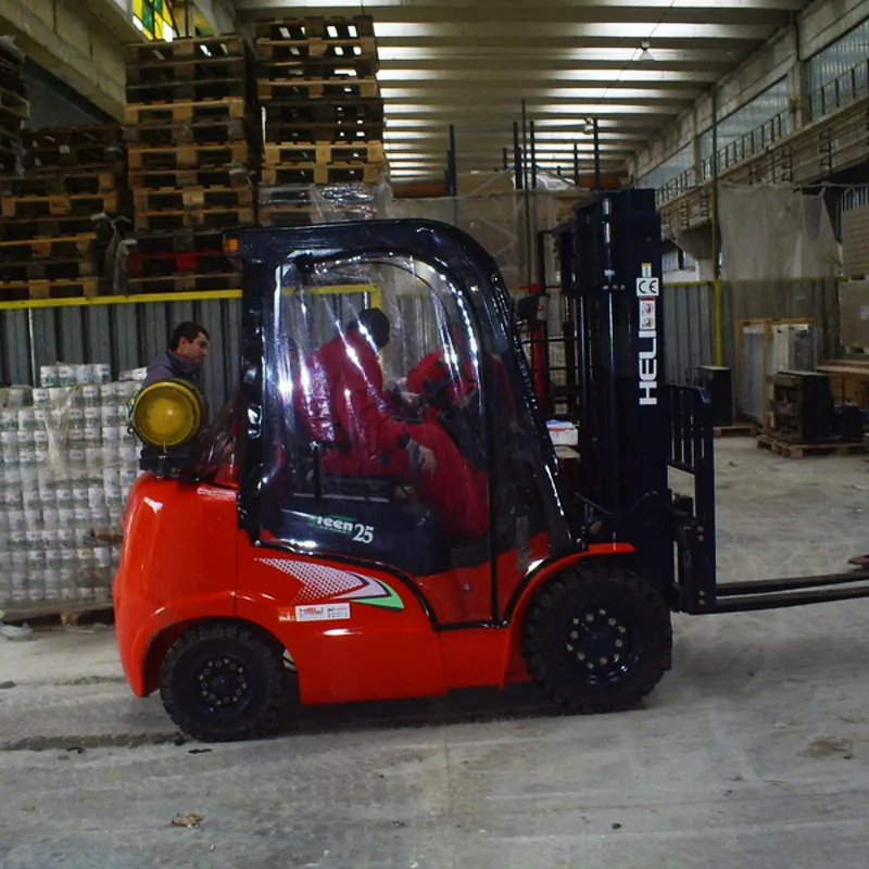 Heli 1.8T LPGフォークリフトCPQD18エアコンforforklift Cab