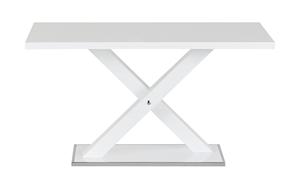 Bộ Bàn Ăn Hiện Đại Kiểu Ý MDF Độ Bóng Cao Nối Dài Hình Bướm Bộ Phòng Ăn - Product Image 4