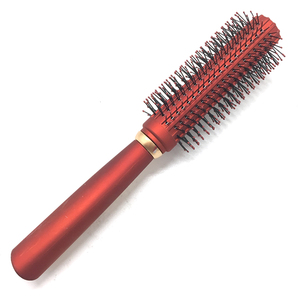 Cepillo de <span class=keywords><strong>pelo</strong></span> 2021 redondo con mango cómodo, para <span class=keywords><strong>pelo</strong></span> <span class=keywords><strong>corto</strong></span> y largo, rizado - Product Image 2