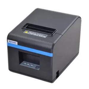 Printer Kode Batang Android 80Mm N160II, Printer Termal Portabel Penerima Pos Desktop