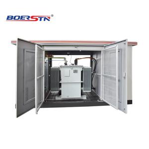 Subestación Transformadora Eléctrica Compacta <span class=keywords><strong>de</strong></span> Acero Metálico <span class=keywords><strong>de</strong></span> 1000KVA 24V para Uso en Exteriores - Product Image 6