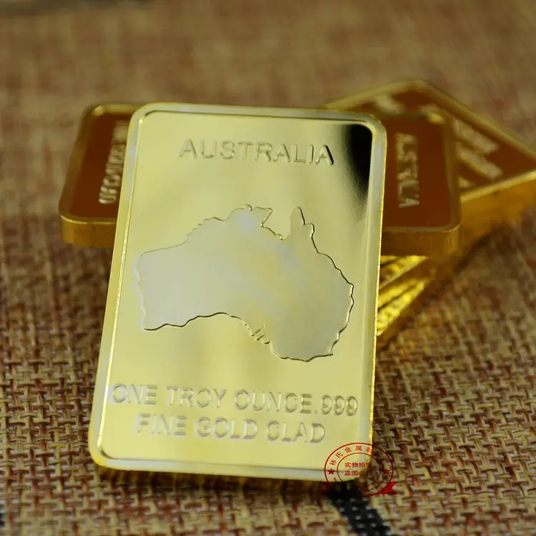 La Rara In Via di Estinzione Animale Delfino Un Oncia Troy 999 Oro Clad Bullion Bar In Australia Souvenir Moneta