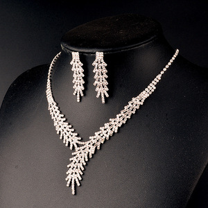 Wholesale Elegant Female Crystal Arabic <strong>Bridal</strong> <strong>Jewelry</strong> <strong>Sets</strong> - Product Image 2