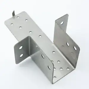 Custom Anodized Punching Bending aluminum metal stamping parts