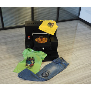 Kỹ Thuật Số A3 Kích Thước Áo Thun Máy In Trực Tiếp Để May Máy In DTG Cho Quần Áo Quần Jean, Áo Sơ Mi Chất Lượng In Cao - Product Image 5