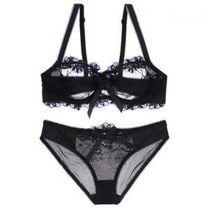 Hot Pizzo <span class=keywords><strong>Bralette</strong></span> Signore Mature Biancheria Intima <span class=keywords><strong>Sexy</strong></span> E Reggiseno Set Nuovo Disegno Della Biancheria - Product Image 1