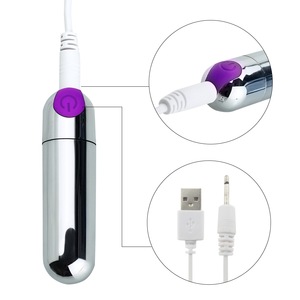 Produit de sexe pour adultes 10 vitesses vibrant Mini USB Rechargeable vibrateur balle étanche g-spot masseur - Product Image 2