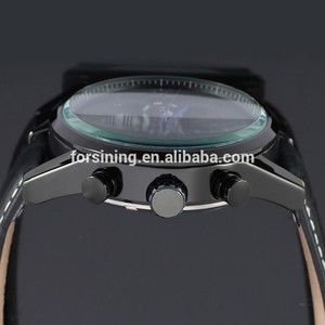 Forsining <span class=keywords><strong>tourbillon</strong></span> en cuir véritable luxe meilleure marque montres hommes <span class=keywords><strong>mouvement</strong></span> automatique - Product Image 4