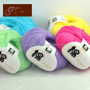 En gros 100% <span class=keywords><strong>coton</strong></span> <span class=keywords><strong>mercerisé</strong></span> double tricot 8 plis fil boule - Product Image 1