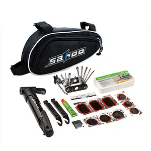 Outils de réparation de vélo professionnels, kits d'outils de réparation de vélo, outils de réparation de vélo d'urgence <span class=keywords><strong>multi</strong></span>-usages en plein air, outils de réparation de vélo - Product Image 1