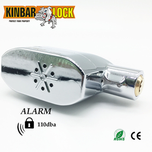 Kinbar-<span class=keywords><strong>candado</strong></span> de alarma antirrobo <span class=keywords><strong>para</strong></span> motocicleta, aleación de zinc, 110db, color negro - Product Image 4
