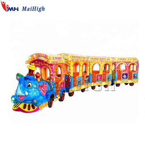 Elefante de atracciones Parque Express eléctrico para niños/niños caminos o pista Mini tren - Product Image 2
