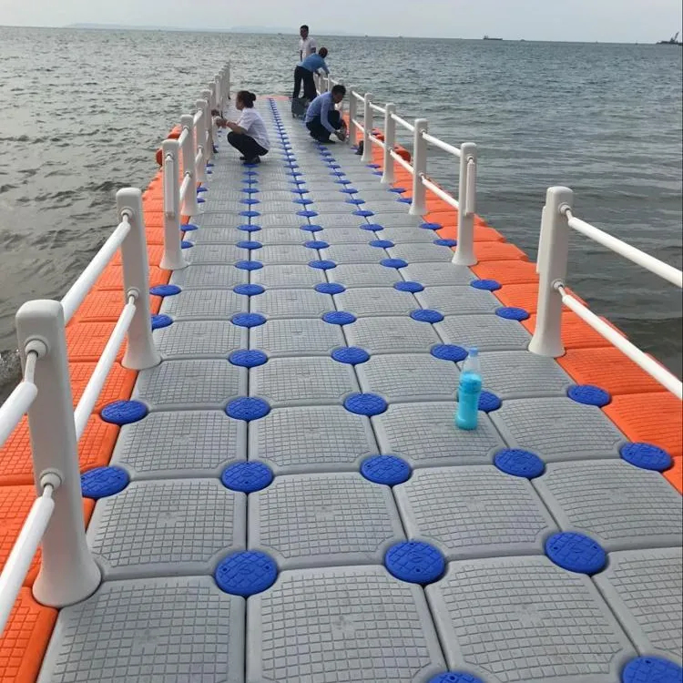 plastic floating pontoon platform float dock marine accessories