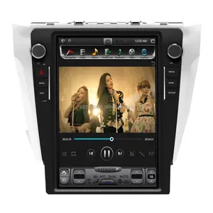 Android 10 Quad-Core 12.1 "Verticale Screen Auto Dvd-speler Gps, voor Toyota Camry Touch Screen Auto Dvd-speler #