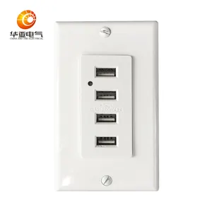 New Design Huaya LD-U002 Model 15A USB Receptacle USB Charger