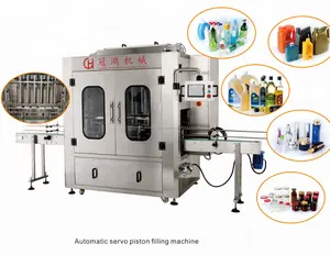 Guangzhou precio de fábrica para el líquido máquina de envasado de agua/líquido/pasta máquina de envasado