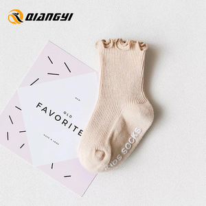 Calcetines antideslizantes de algodón para bebé, medias de alta calidad hechas a medida, venta al por mayor - Product Image 2