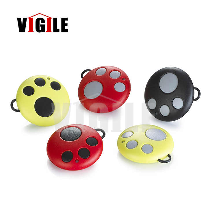 4 Buttons 433/868MHz Rolling Code Wireless Transmitters, Sliding Garage Door Swing Gate Opener Remote Control