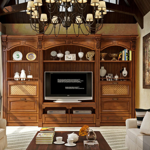 Mueble De <span class=keywords><strong>TV</strong></span> De Madera Maciza De Fábrica, Diseño Moderno, Simple Y Lujoso, Mesa Para <span class=keywords><strong>TV</strong></span>, Soporte Para Televisión Para Sala De Estar - Product Image 3