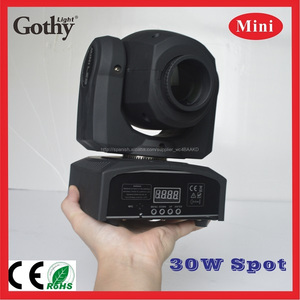 Mini Punto 30 <span class=keywords><strong>w</strong></span> <span class=keywords><strong>led</strong></span> pequeñas luces principales móviles - Product Image 1