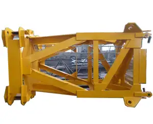 Tower crane fixed travelling chassis