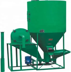 Electric animal feed crusher and mixer hammer mill/chicken feed mixing machine/electric feed mixer