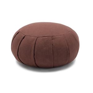 Cojín de meditación de terciopelo ecológico, Cojín cuadrado extraíble de alforfón, para Yoga orgánico, redondo, fabricante - Product Image 5