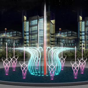 Famous Grand Free Design Dubai Dancing Music Fountain