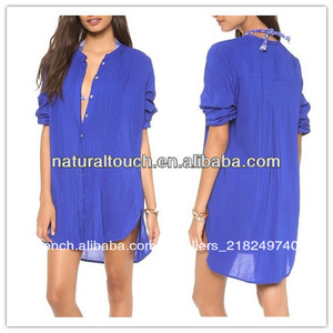 Sexy mini <span class=keywords><strong>robe</strong></span> bleue avec un tissu léger, <span class=keywords><strong>robe</strong></span> pour les femmes( ydq04106) - Product Image 1