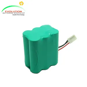 AA 2000mAh 7.2V Ni-MH Battery Pack Manufacturer with ISO9001,CE certificates