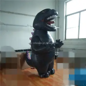 Parade Customized Animal Inflatable Godzilla Costume Giant Dinosaur Inflatable A1548