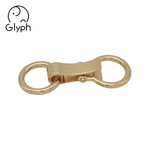 Metallo di alta qualità clip anteriore clip di chiusura fibbia a doppio anello fibbia della cintura - Product Image 2