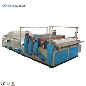 Automatic small bobbin roll slitting rewinding machine paper cutter