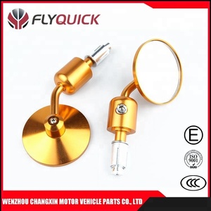 SF-010 Rouge FLYQUICK Micro En Aluminium Rond Fin de guidon Universel <span class=keywords><strong>Moto</strong></span> CNC <span class=keywords><strong>Petit</strong></span> Rétroviseur - Product Image 6