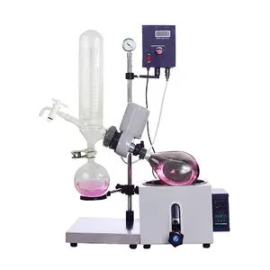 HEM-01A Milk Salt 1l Rotary Evaporator With Chiller And Vacuum Pump