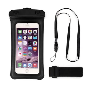 Universal Durable Underwater Bag with Armband and 3.5mm Earphone Jack for Smartphones