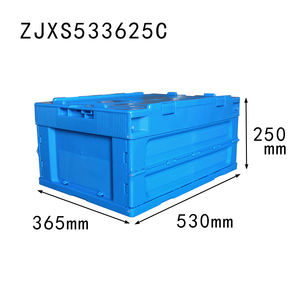 Food Container with Lid Plastic Logistic Container Circulating Box Delivery <strong>Crates</strong> Plastic Box for <strong>Storage</strong> - Product Image 2