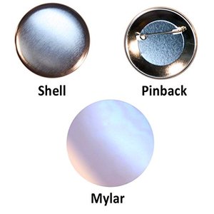 Kit pembuat lencana kancing bulat kustom jepret logam 44MM Kit pembuat Pin mesin pembuat - Product Image 4