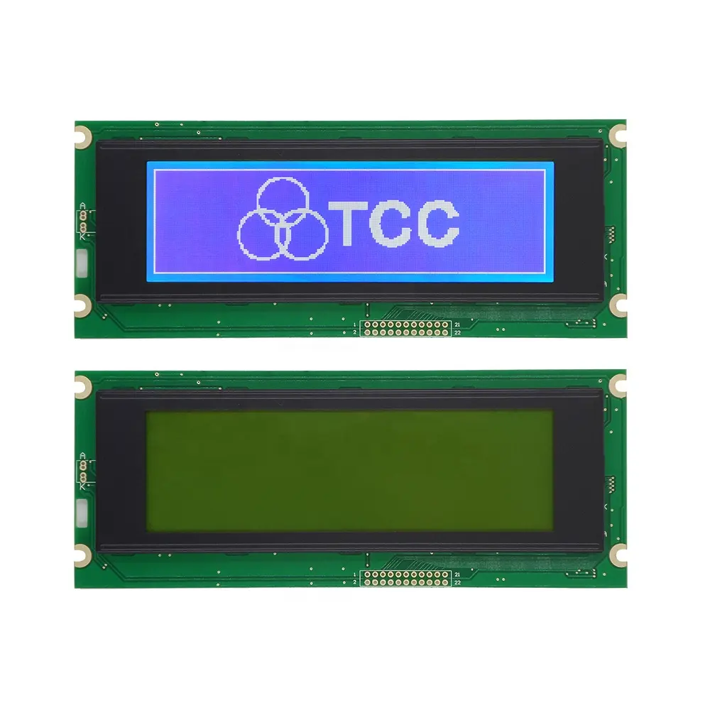 TCC(24064BV20) monochrome outdoor lcd display modul 22 pin T6963 stn 3.3v/5v 240x6 4/24064 lcd