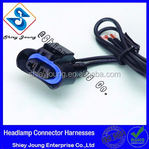 Con Iso faro mazo de cables de 2 pines hombre mujer impermeable conector de arnés de cableado del automóvil - Product Image 2