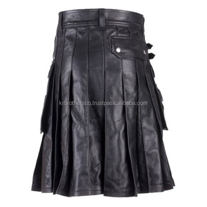 กระโปรงใส่ทำงานหนังแท้สีดำสำหรับผู้ชายสำหรับเครื่องดนตรีและอุปกรณ์เสริม - Product Image 2