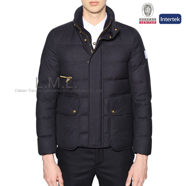 chaqueta pluma de ganso