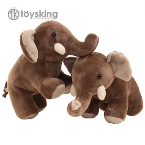 Abbastanza carino peluche e elefante farcito giocattoli con grandi orecchie all'ingrosso a buon mercato bambini cartone animato carino peluche elefante bambino